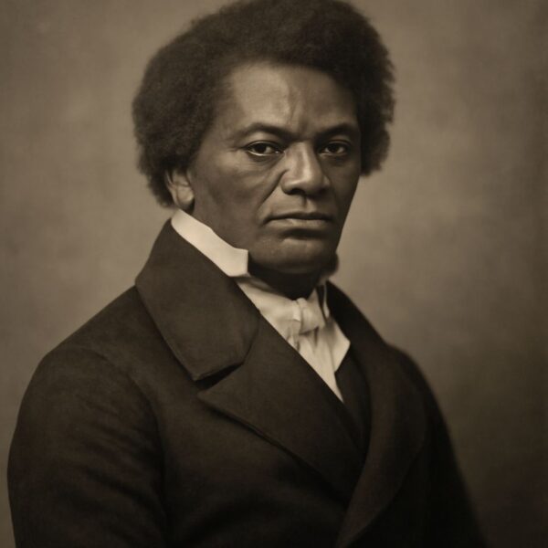 Frederick Douglass learning to read and write