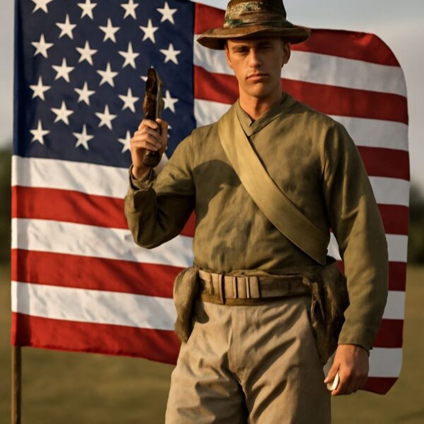 American World War I propaganda poster urging enlistment and Liberty Bond support