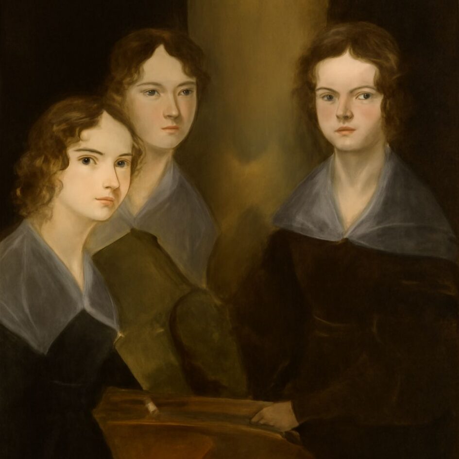 Portrait of the Bronte sisters
